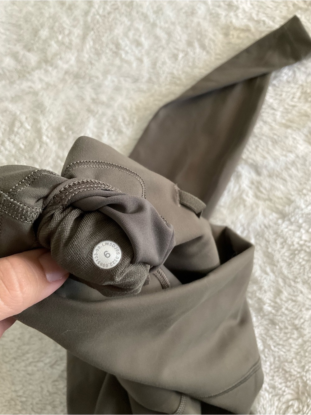 lululemon athletica High-Rise Olive/Brown Align™ Leggings - Picture 4 of 7
